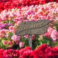 thumbnail image 2 of One Line TLC Garden Plaque Standard Lawn in Bronze / Gold, 2 of 2