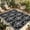 White Black, variant on Horrible Skull Outdoor Rug for Patio/Deck/Porch, Non-Slip Large Area Rug 6 x 9 Ft, Halloween Black Flowers Skeleton Indoor Outdoor Rugs Washable Area Rugs, Reversible Camping Rug Carpet Runner