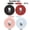 Multicolor2, variant on 2PCS Double-Sided Round Leather Mouse Pads, Ultra-Thin and Waterproof, Suitable For Laptops, Wireless Mouse, Double-Sided Solid Color, For Office/Home 8.66"