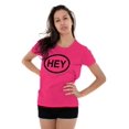 thumbnail image 4 of Hey Girl Funny Novelty TV Show Logo Womens Slim Fit Graphic Tee Brisco Brands S, 4 of 5