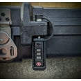 thumbnail image 5 of TSA Approved 3-Digit Combination Laguage Lock Gun Case Lock (1-Pack) For Range - Black, 5 of 7