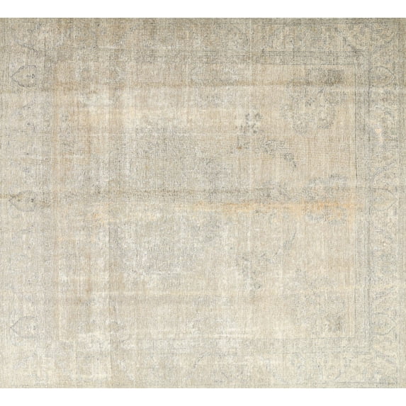 Ahgly Company Machine Washable Indoor Rectangle Traditional Tan Brown Area Rugs, 5' x 7'