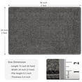 thumbnail image 2 of PURE ERA 2' x 3' Stair Tread Landing Mat Indoor Carpet Doormat Floor Mat Area Rug Self-adhensive Non-slip Back (Dark Gray,24 in.x36 in.), 2 of 7