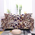 thumbnail image 5 of Leopard Print Elastic Sofa Cover for Living Room Stretch Sofa Cover Armchair Slipcovers Cushion Cover Big Sofas fundas sofa, 5 of 7