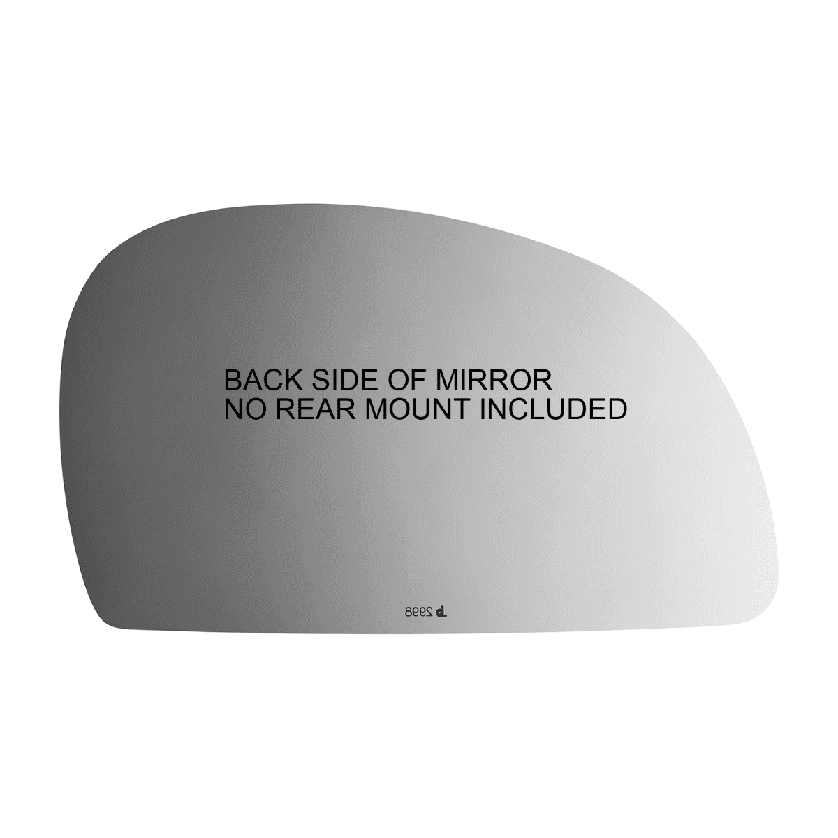 Burco Side View Mirror Replacement Glass - Clear Glass - 4422