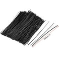 thumbnail image 2 of Unique Bargains 4 Inch Paper Twist Ties Long Stronger Cable Ties Black 500pcs, 2 of 4