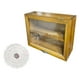 thumbnail image 5 of Gabinete de madera, organizador de muñecas de juguete, caja de exhibición de escritorio, contenedores de caja de té para despensa, tazas, edulcorantes estilo A, 5 of 8