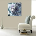 thumbnail image 4 of Epic Graffiti  "All We Have is Now" by Cameron Gray, Giclee Canvas Wall Art, 18"x18" 18"x18", 4 of 4