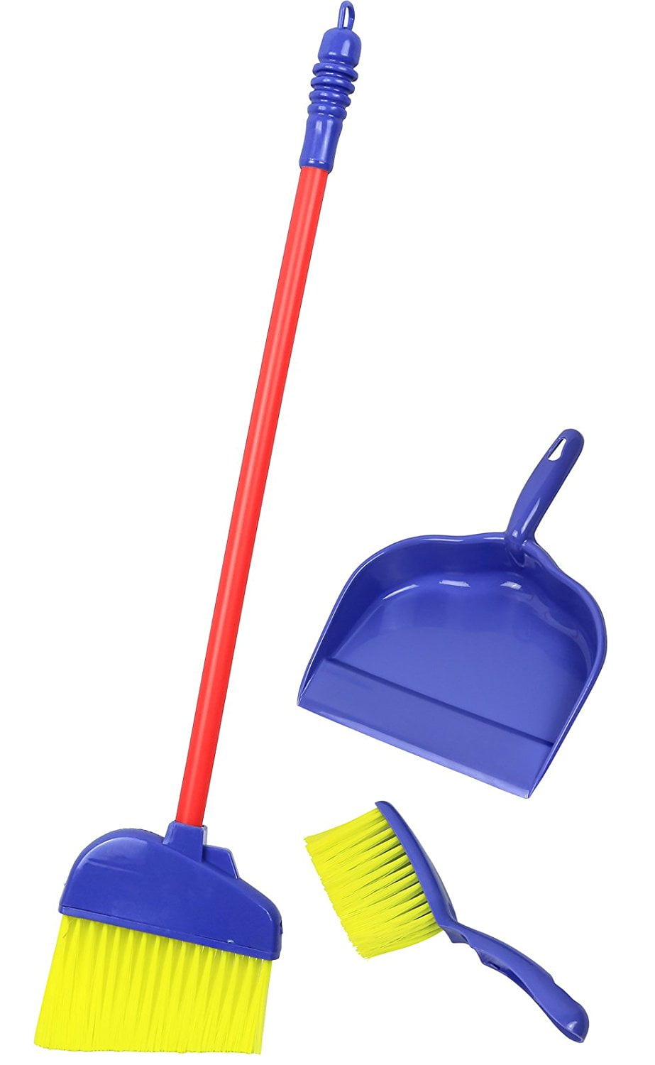 Kids Role Play Cleaning Cleaner Toy Bucket Dust Pan Brush Set For Kids 