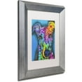 thumbnail image 2 of Trademark Fine Art "What Ya Thinking Bout?" Canvas Art by Dean Russo, White Matte, Silver Frame, 2 of 4