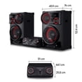 thumbnail image 4 of Mini Componente LG XBOOM CL98 Negro Hi Fi, 4 of 4