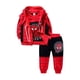 thumbnail image 1 of Bebé niños primavera otoño dibujos animados Spiderman trajes disfraz niños Sudadera con capucha abrigos + Pantalones conjuntos niños superhéroe Cosplay ropa5 Gao Jinjia LED, 1 of 2