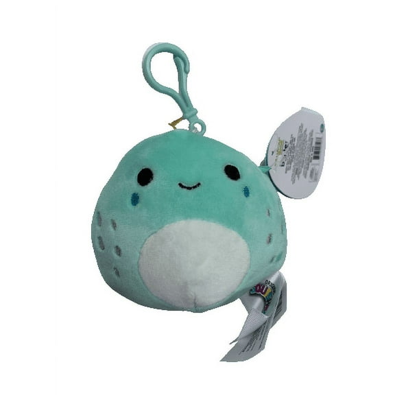 Official Kellytoy Squishmallows Chet the Iguana 3.5" Clip on Stuffed Plush