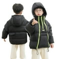 thumbnail image 5 of Esaierr Kids Boys Girls Warm Down Jacket Toddler Hooded Jacket Winter Coat Windproof Zipper Thick Outerwear for 3-8Y, 5 of 5