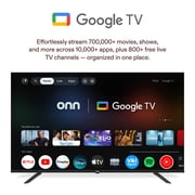 onn 55 in QLED 4K UHD Google TV, 55SQ4GSB1