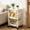 Khaki, variant on Orangide Kitchen Storage Rack 2 Tier Fruit Vegetable Basket Holder, Floor Standing Wire Organizer with Wheels for Pantry Snack Corner