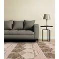 thumbnail image 2 of Fariza Modern Geometric, Pink/Taupe, 5' x 8' Area Rug, 2 of 4