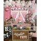 thumbnail image 2 of 7x5ft Western Cow Photography Backdrop Pink Cowgirl Backgrounds for Photography Pink Barn Background, 2 of 4