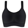 thumbnail image 5 of laiqvcdr Women's Plus Size Full Coverage Wireless Push-Up Everyday Bras,Solid Color Breathable High-Stretch Nylon Bras with Adjustable Thin Straps, 5 of 9