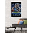 thumbnail image 2 of NFL Los Angeles Rams - End Zone 17 Wall Poster, 22.375" x 34" Framed, 2 of 6