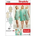 thumbnail image 2 of Simplicity Misses' Size 16-24 Dresses Pattern, 1 Each, 2 of 2