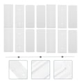 thumbnail image 2 of 5pcs Power Strip Wall Mount Fixator Holders Mount Power Strips Organizers, 2 of 6