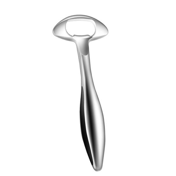 KAKOWELY Abridor de botellas de cerveza de aleación de zinc, abridor de botellas portátil, abridor de tapas de bebidas