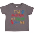 thumbnail image 3 of Inktastic Mamaw and Papaw Love Me Boys or Girls Toddler T-Shirt, 3 of 5