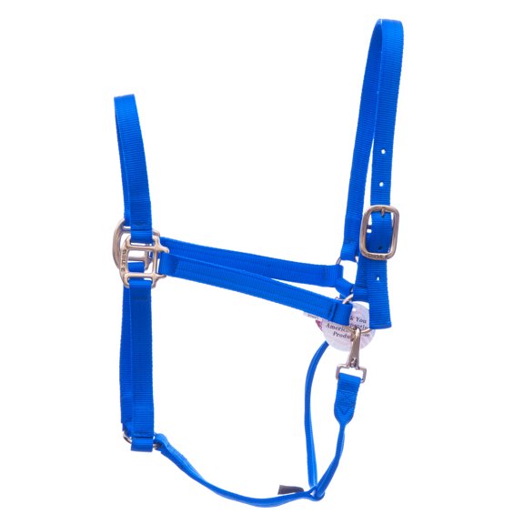 Large Nylon Draft Halter Color: Royal Blue