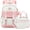 Pink Set, variant on AO ALI VICTORY School Backpack for Girls Women 15.6 Inch Laptop Backpacks College Bookbag Cute Kids Elementary Middle High School Bag with Lunch Box Set for Teens Students Travel Daypack, Black n set