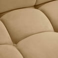 thumbnail image 5 of Calliope Cafe Au Lait Performance Velvet Modular Loveseat, 5 of 6