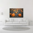 thumbnail image 2 of 45 x 30 Sea of Pumpkins by Tim Oldford - Wall Art Print on Canvas Fabric Orange, 2 of 3
