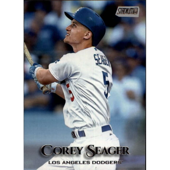Collectible 2019 Stadium Club #175 Corey Seager Los Angeles Dodgers MLB Baseball Trading Card