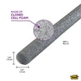 thumbnail image 3 of M-D Building Products 71551 250 ft. Gray Foam Backer Rod for Medium 1/2 in. Gaps and Joints, 3 of 16
