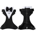 thumbnail image 6 of New Pet Leash Anti Breakaway Dog Suit One Chest Harness Tuxedo Set Includes Chest Harness And Leash Chest Strap Birthday Gift For Pet Dog Cat XL, 6 of 7