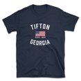thumbnail image 1 of Tifton Georgia Patriot Men's Cotton T-Shirt, 1 of 1
