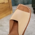 thumbnail image 5 of ATENAR Women Sandals Summer Beach Sandals for Women Fashion Shoes Women Khaki 7, 5 of 9