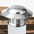 TUMALL Roof Vent Cap Chimney Cap Snow Dust Protection Easy Installation