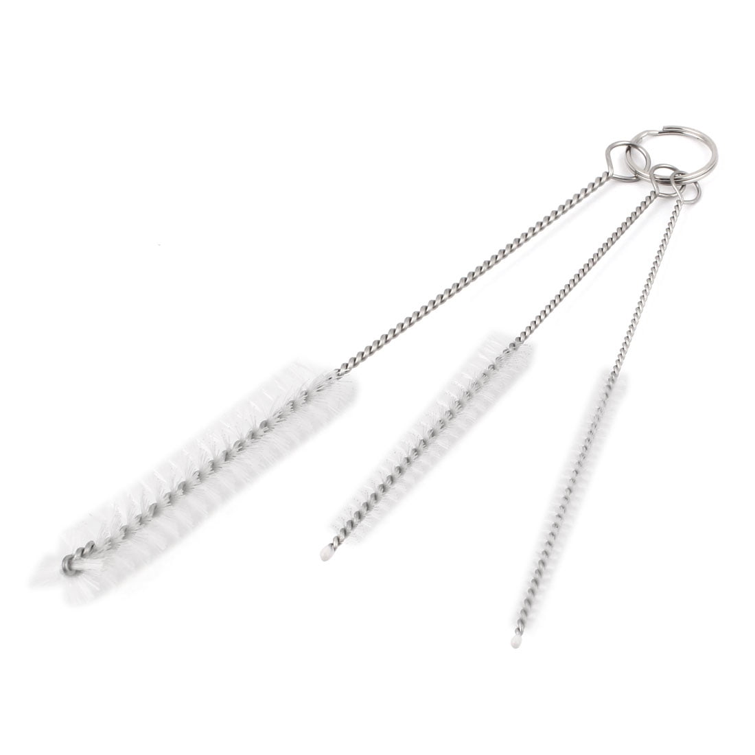 Fish Tank Aquarium Spiral Handle Test Pipe Tube Washing Brush Cleaner 3 in 1