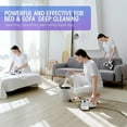 thumbnail image 3 of Aixiqee Mattress Vacuum Cleaner - 16Kpa Suction, UV-C Disinfection, 30000 RPM Brush, Heating, 500W, Corded, 3 of 8
