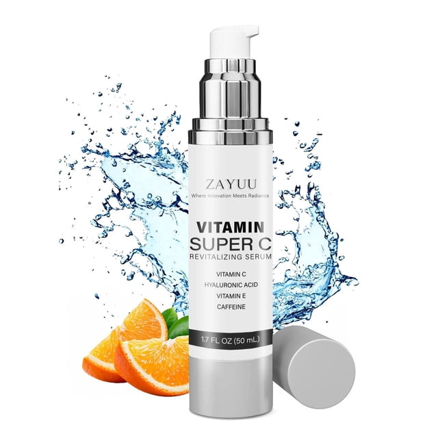 Suero Facial Reafirmante Super Vitamina C Hidratante Antienvejecimiento para Pieles Maduras