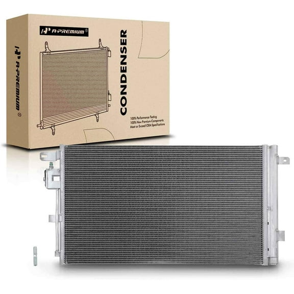 A-Premium Air Conditioning A/C Condenser Compatible with Buick Envision 2016-2019 2.0L 2.5L, Replace# 30047, 23322260