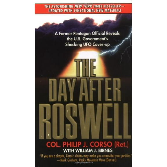 Pre-Owned The Day After Roswell (Paperback) 067101756X 9780671017569