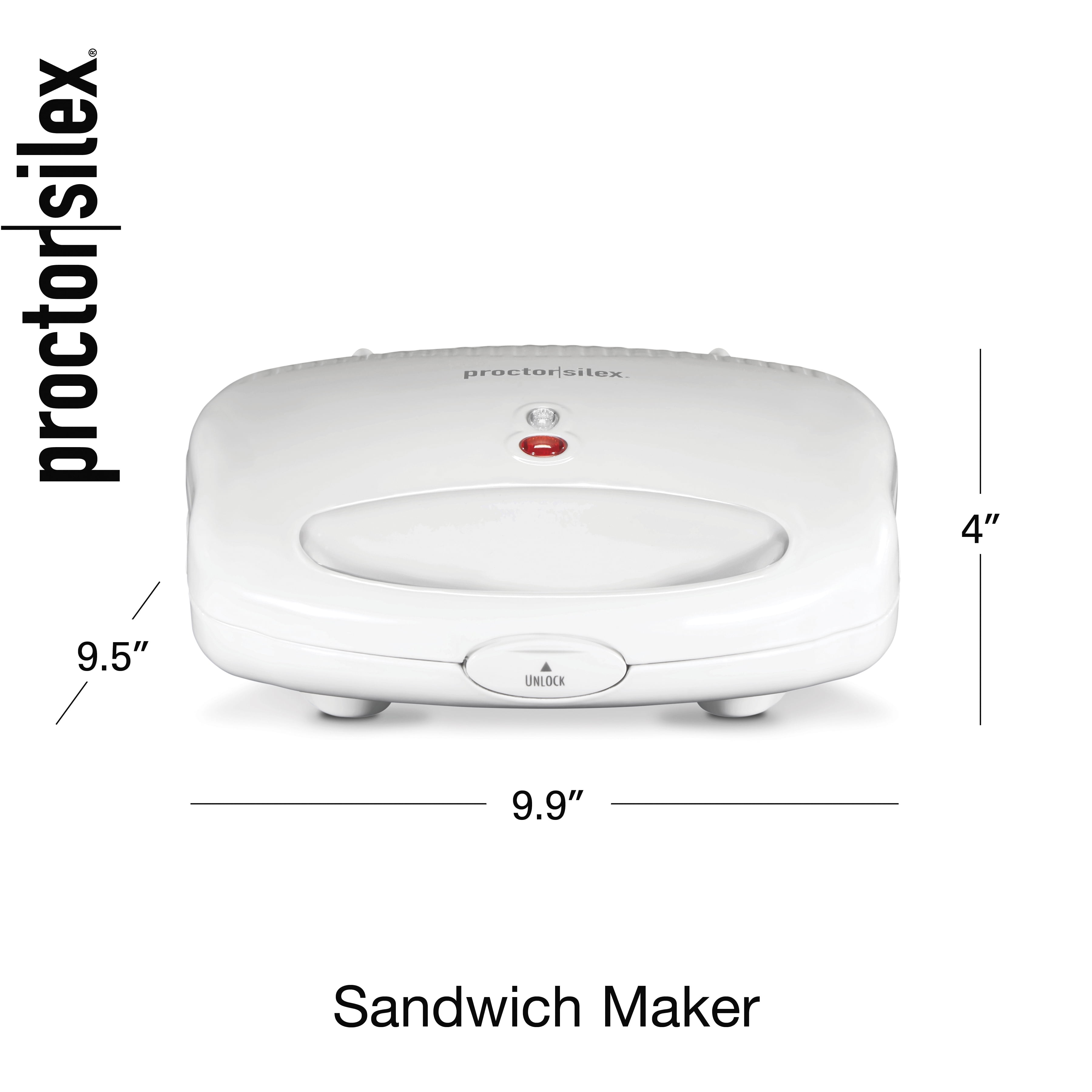 Deluxe Hot Sandwich Maker - Model 25415
