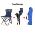 thumbnail image 2 of Silla plegable con bolsillo Silla de camping liviana y plegable para exteriores, 2 of 8