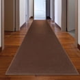thumbnail image 1 of Ottomanson Ottohome Collection Non-Slip Rubberback Modern Solid Design Indoor Rug, 1 of 9