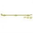 thumbnail image 2 of Deltana FPG263 26" Length HD Surface Door Bolt With Offset Polished Brass, 2 of 2