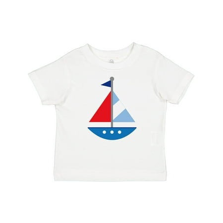 

Inktastic Personalized Sailboat Boys or Girls Baby T-Shirt