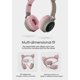 thumbnail image 2 of Auricular bluetooth, oreja de gato, luz led, inalámbrico, plegable. MFZFUKR CZDZ-HQ112-1, 2 of 5