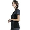 thumbnail image 4 of Cherokee Workwear Revolution Women's Scrubs Top V-Neck Knit Panel WW2875, 4 of 5